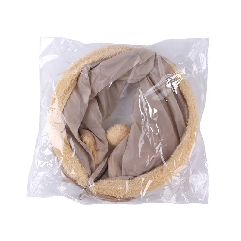 Best-Selling 2025 Modelsuede Fabric Plush Sturdy High-Quality Kitten Tunnel Toy for Cats
