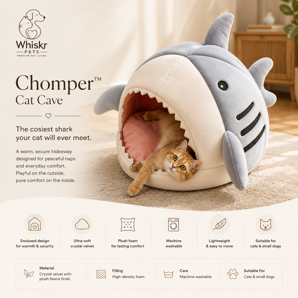 Chomper™ Cat Cave