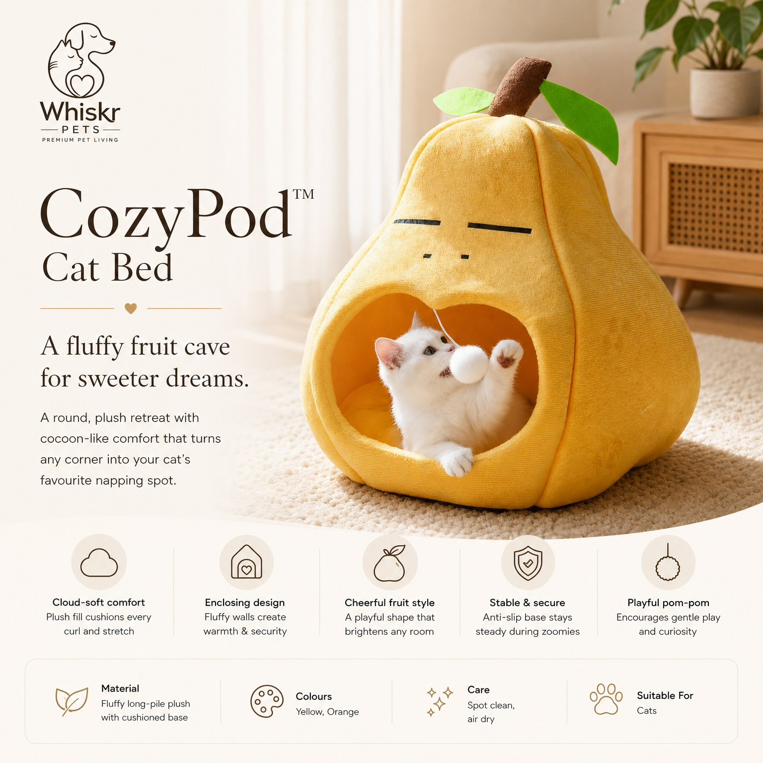 CozyPod Cat Bed