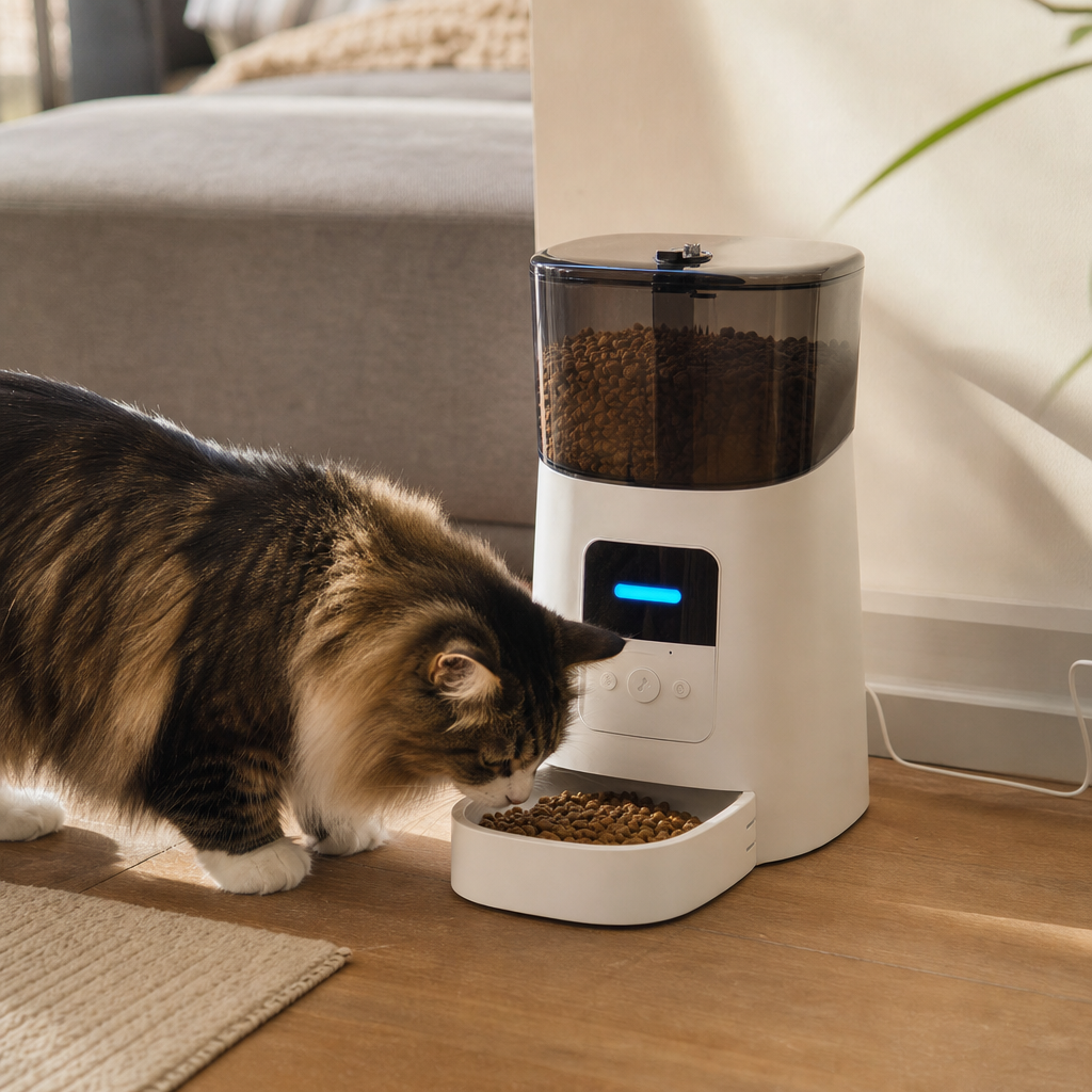 SmartServe Automatic Pet Feeder
