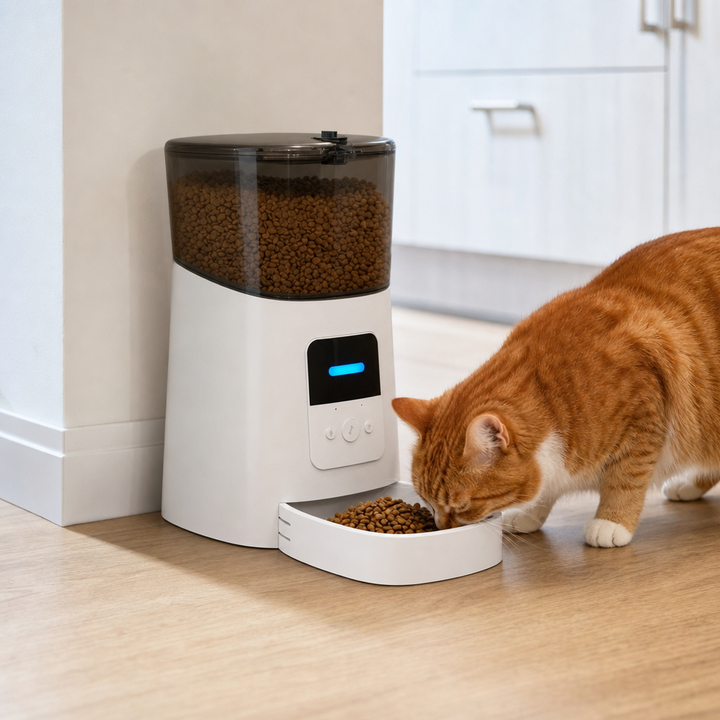 SmartServe Automatic Pet Feeder