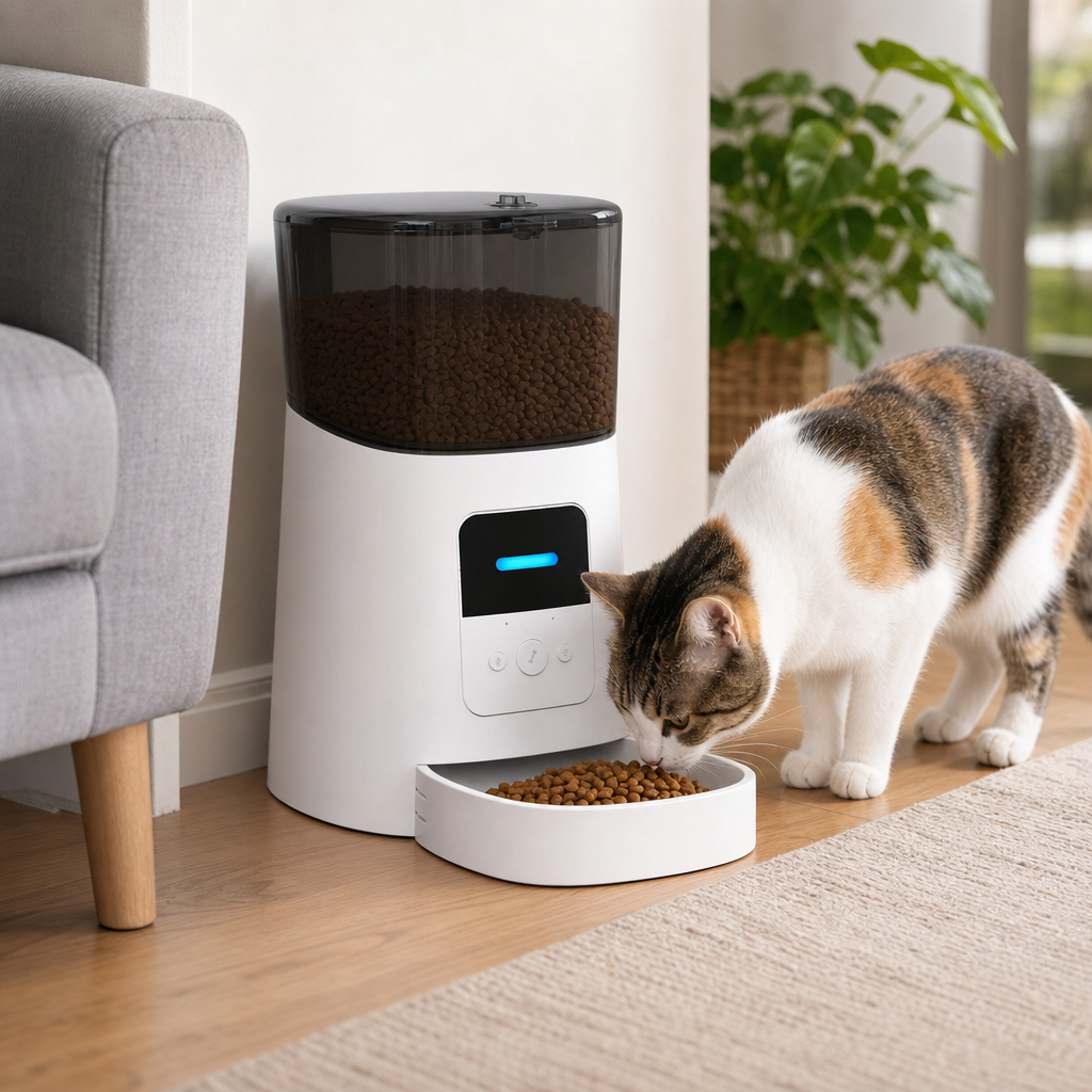SmartServe Automatic Pet Feeder