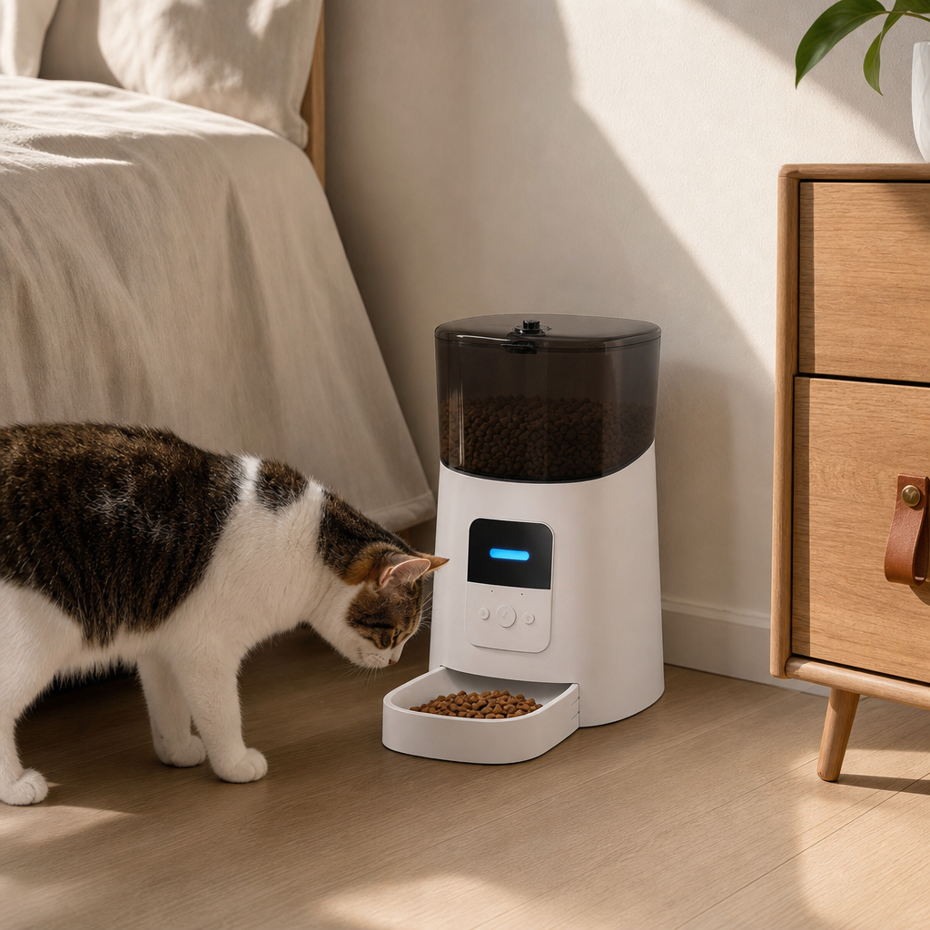 SmartServe Automatic Pet Feeder