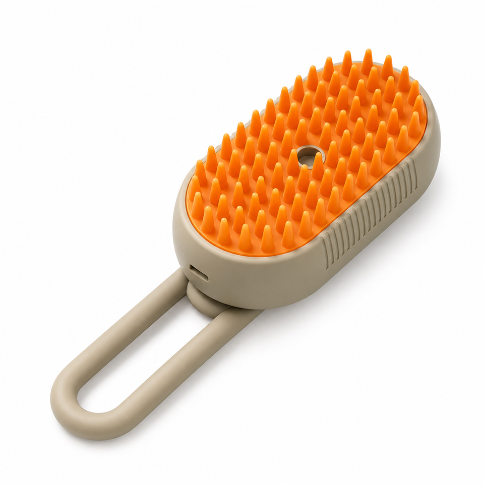 SteamSpa 3-in-1 Pet Steam Brush