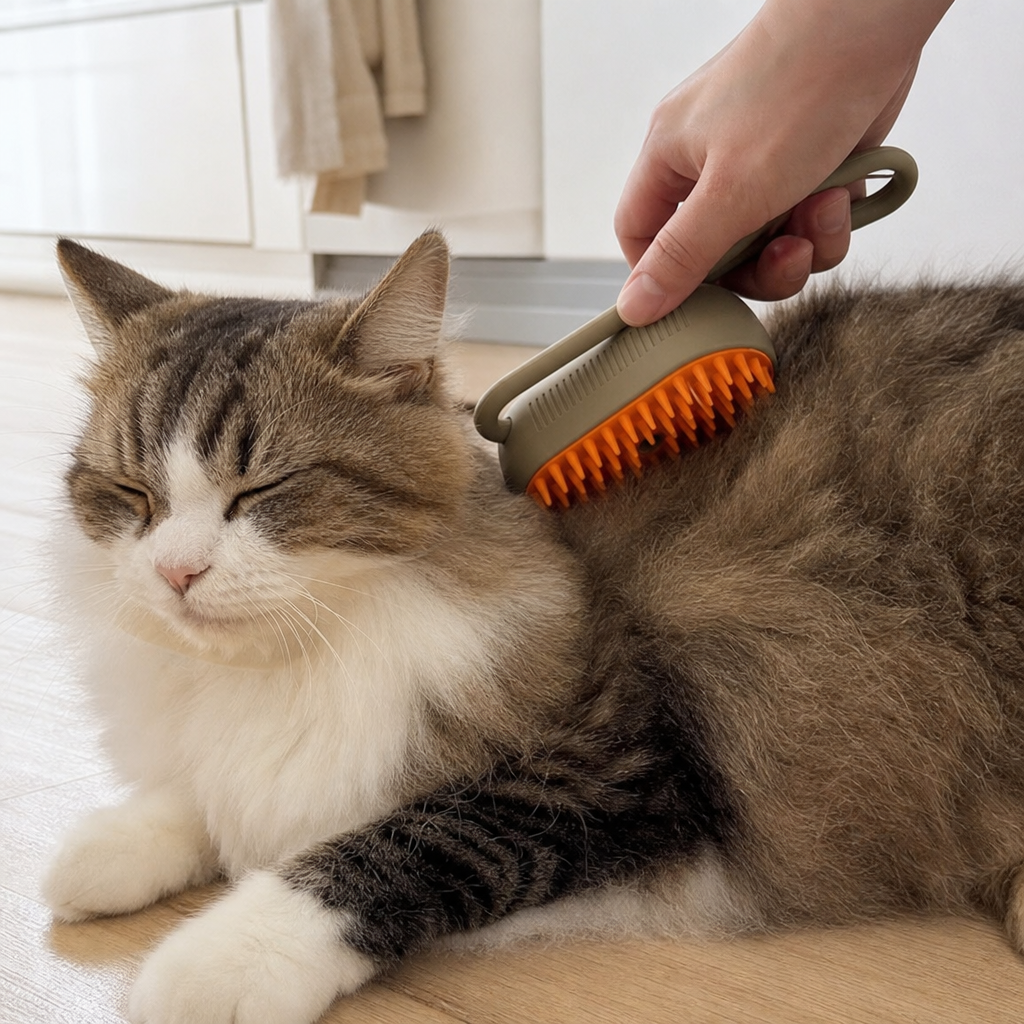 SteamSpa 3-in-1 Pet Steam Brush